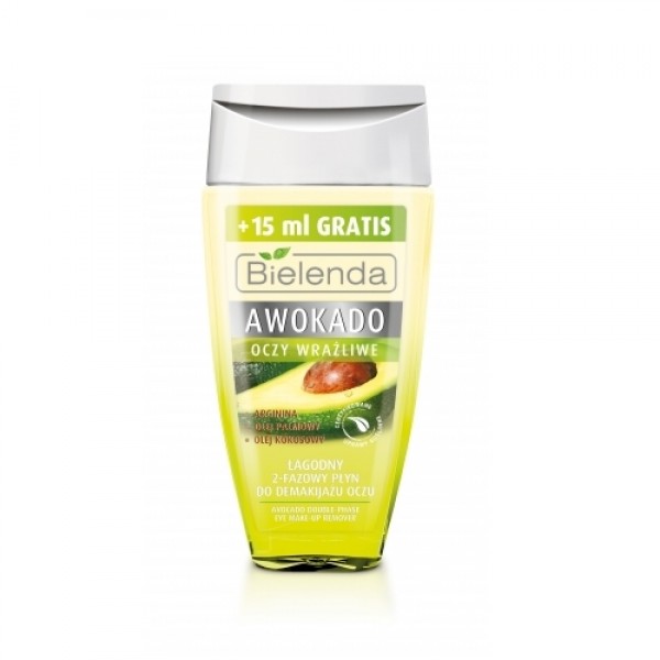 Desmaquilhante Bifásico Olhos e Lábios Abacate Bielenda 125ml